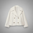 Georgia | Classic Double-Button Short Jacket – Timeless, Chic Everyday Wear