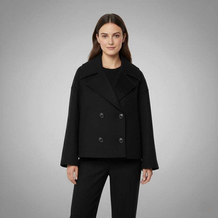 Georgia | Classic Double-Button Short Jacket – Timeless, Chic Everyday Wear