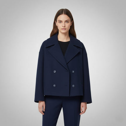 Georgia | Classic Double-Button Short Jacket – Timeless, Chic Everyday Wear
